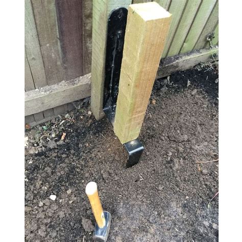 They can also be used to repair. Fence Post Repair Spike | Fence post repair, Wood fence ...