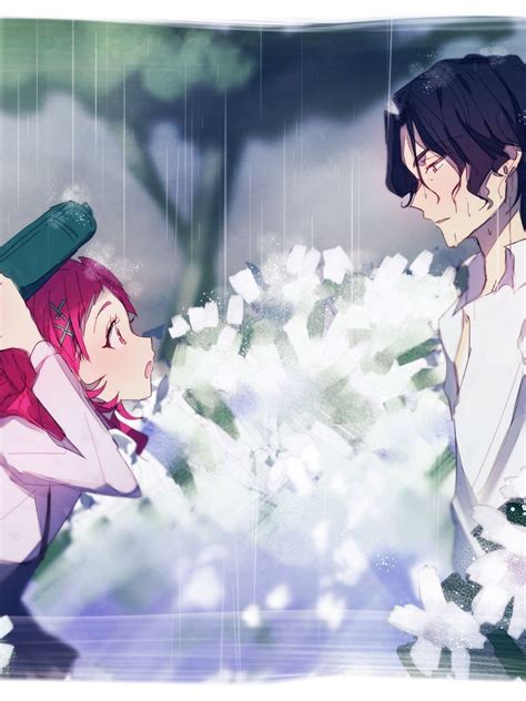 Anime Couple Rain Wallpapers Wallpaper Cave