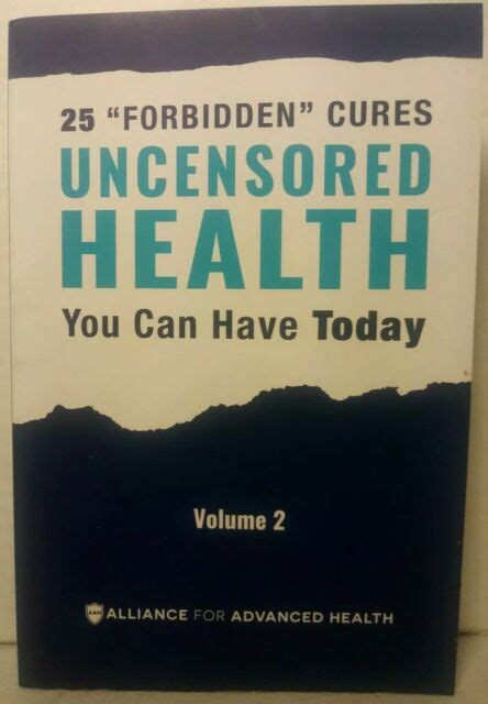 25 Forbidden Cures Uncensored Health You Can Have Today Vol 2 Ebay