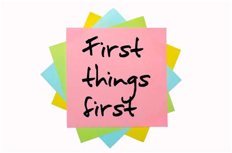 First Things First Stock Photos Royalty Free First Things First Images