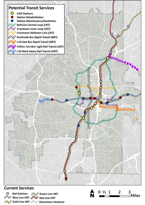 Marta Unveils Its Dream List For Atlanta Transit Expansion Wabe