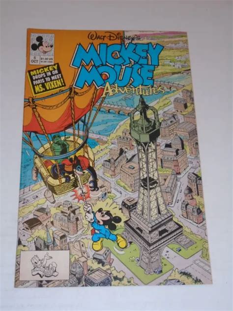 Walt Disneys Mickey Mouse Adventures 5 1990 Hector Saavedra Cover