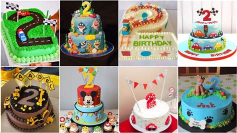 Amazing Kids 2nd Birthday Cake Designs 2 Year Baby Birthday Cake