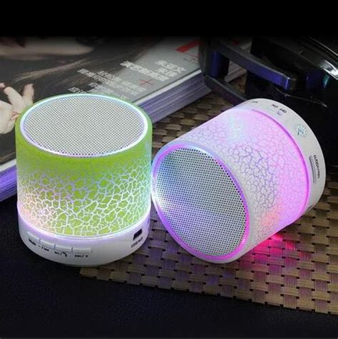 Cute Mini Bluetooth Speakers Wireless Led Hands Free Portable Speaker