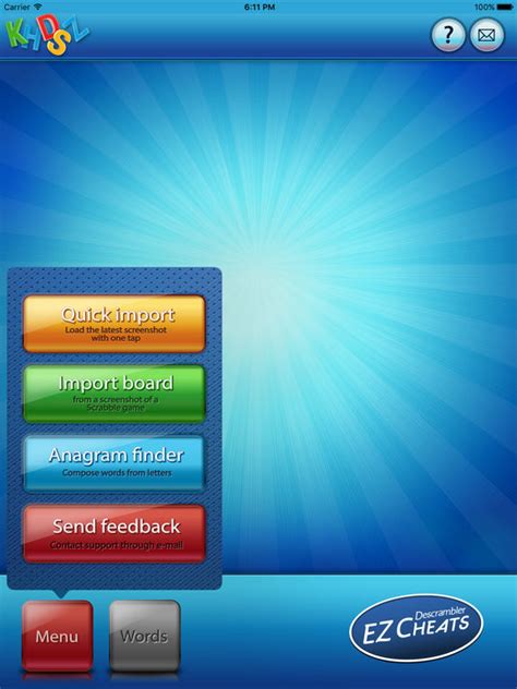 Ez Cheats For Scrabble And Words With Friends Hd Apprecs