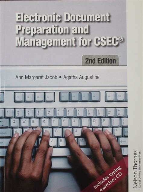 Electronic Document Preparation Management 2nd Edition Nelson Tccu