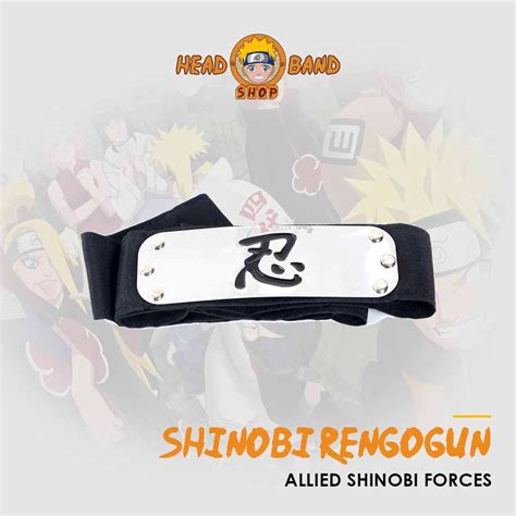 Naruto Headband Allied Shinobi Forces Shinobi Rengōgun Naruto