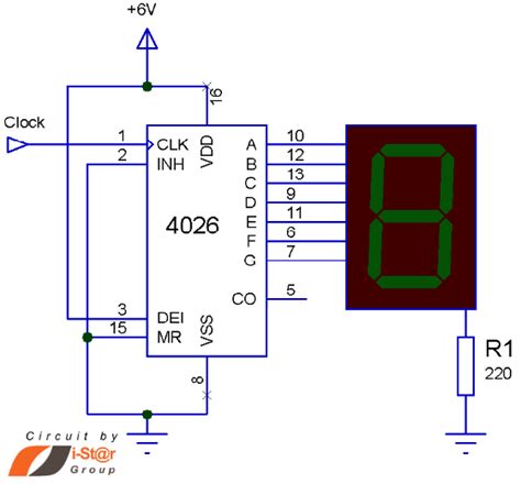 Here is a Simple 4026 Manual Digital Counter Circuit with ...