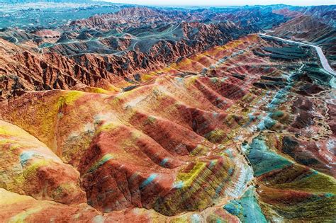 Check Out One Of The Worlds Epic Wonders Rainbow Mountains The