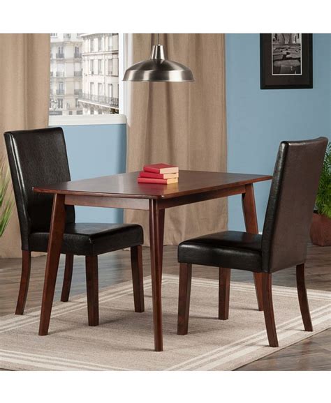Winsome Shaye 3 Piece Dining Table With Chairs Set And Reviews