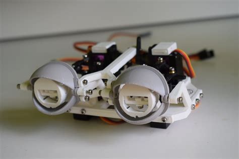 Diy Compact 3d Printed Animatronic Eye Mechanism 4 Steps With