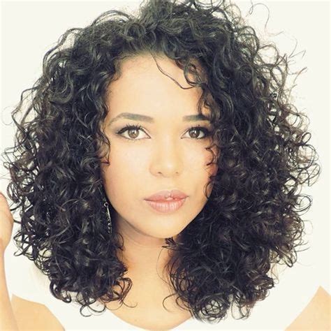41 Fashionable Hairstyles Ideas For Curly Hair Medium Length Curly