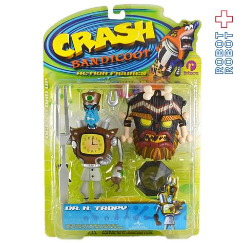 Resaurus Company Crash Bandicoot Series 2 Dr N Tropy Action Figure Moc