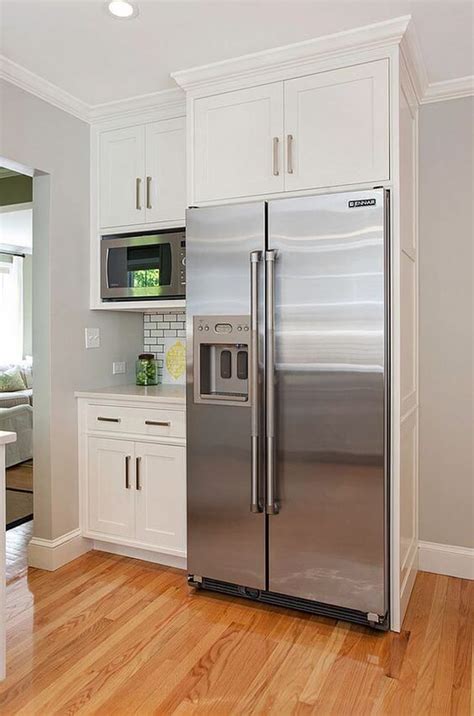 Nice How Much Space Between Refrigerator And Cabinet Sherwin Williams