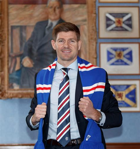 Steven Gerrard is the 'perfect fit' for Rangers says director of ...