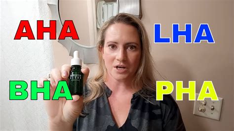 Aha Vs Bha Vs Pha Vs Lha Which Skincare Exfoliant Is Best For Your