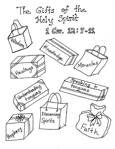Spiritual Gifts - Partial | printables | Holy spirit ...