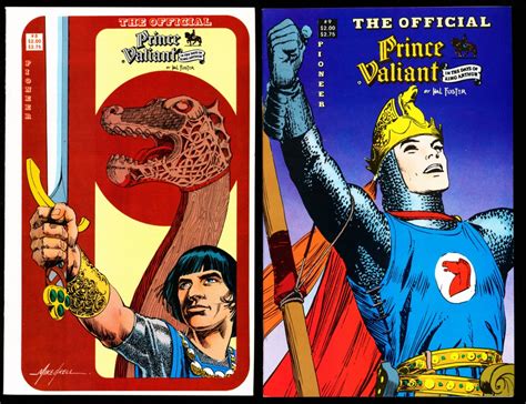 Pioneer Official Prince Valiant 18 Issues 90 Comic Strip