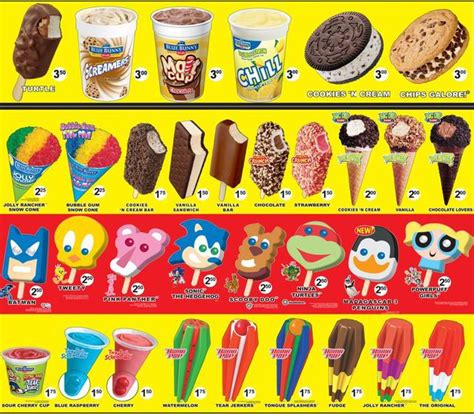 ice cream truck menu decals hot sex picture