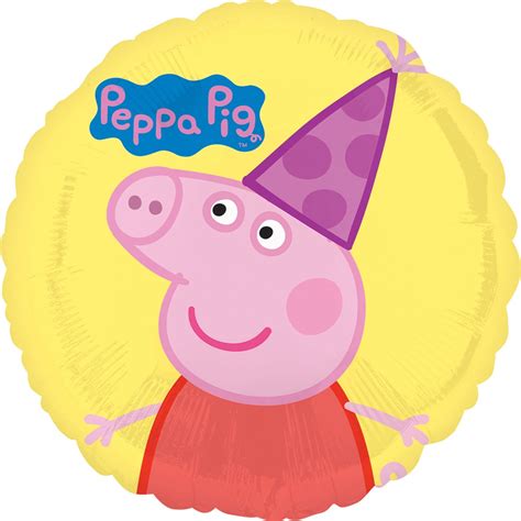 Peppa Pig Foil Balloon 18 Each