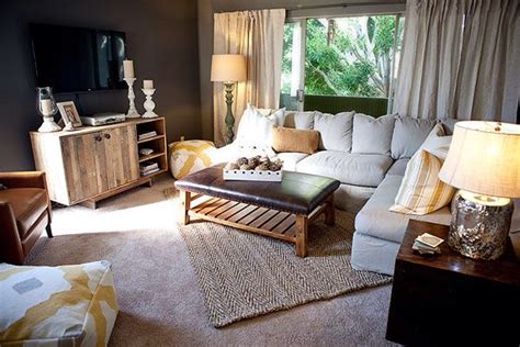 Cozy Grey Living Room Home Pinterest