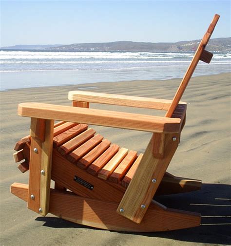 Cleo porch rocking chair reviews joss main rockingchair. Redwood Adirondack Rocking Chair, Durable Wooden Rocker
