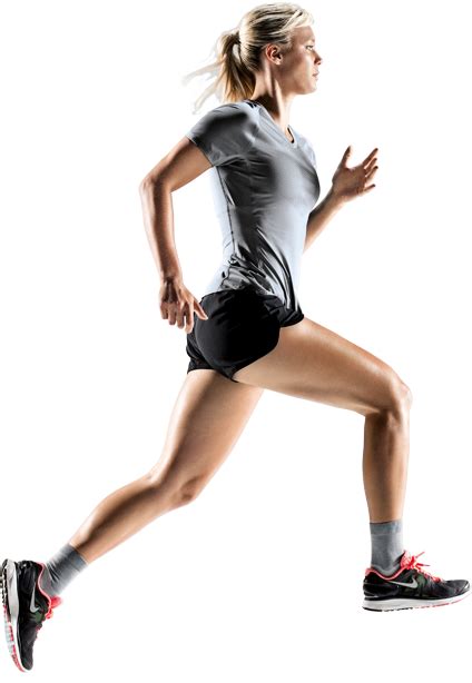 running woman png image