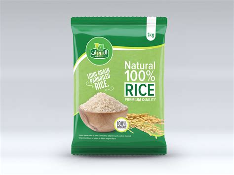 Rice Premium Quality Concept Label Design By Packagingpro Design On
