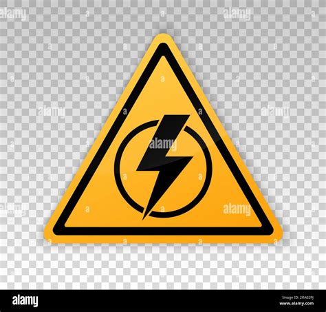 Power Outage Symbol Without Electricity Triangular Yellow And Black