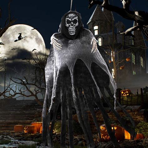 Buy Ourwarm Ft Halloween Props Large Outdoor Hanging Ghost Spooky Halloween Decorations