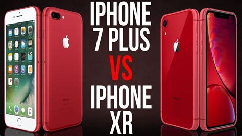 Iphone 7 Plus Vs Iphone Xr Comparativo Youtube