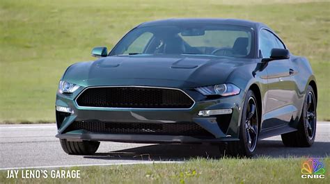 Double Mustang Action Jay Lenos Garage With 1968 And 2019 Bullitts