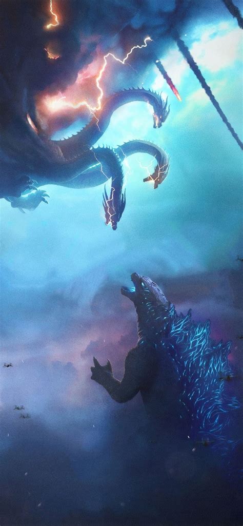 Godzilla King Of The Monsters Movie Poster Iphone 12 Wallpapers Free