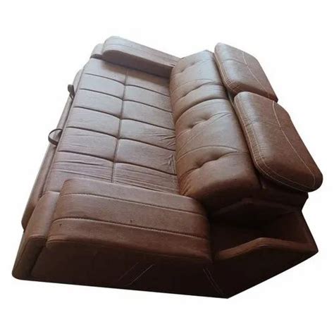 2 Seater Brown Foam Sofa Cum Bed Wooden Rs 23000 Sumeet Enterprises Id 25561392348