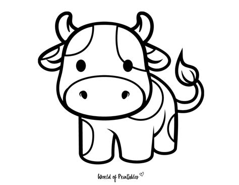 Top 10 Cow Coloring Pages Ideas And Inspiration