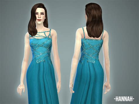 Hannah Gown The Sims 4 Catalog
