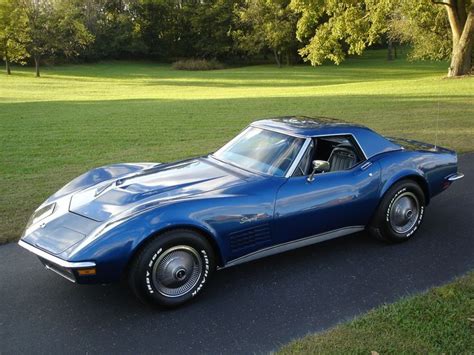 1972 Chevrolet Corvette Ls5454 Color Targa Blue Chevrolet Corvette