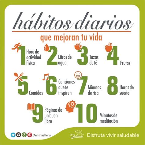 Hábitos Saludables | 10 consejos claves para mejorar tu estilo de vida