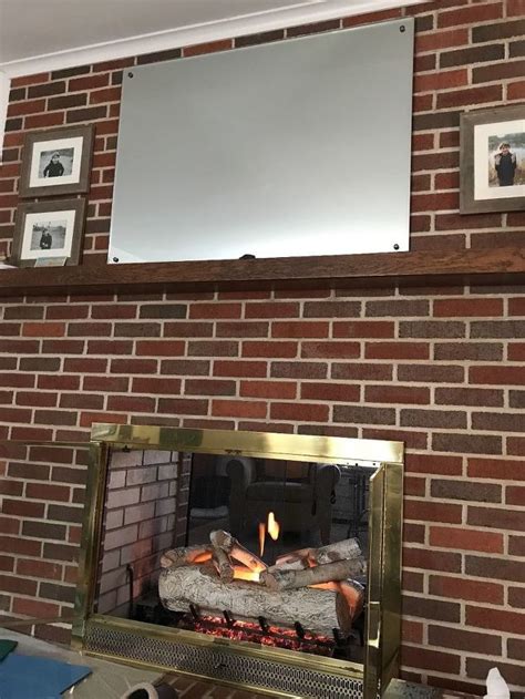 How Do You Hang A Tv On Brick Above The Fireplace Hometalk