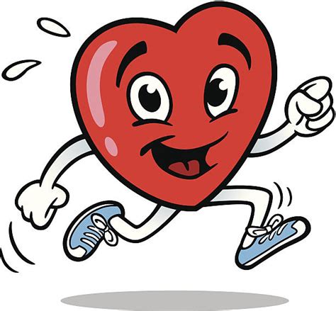 Royalty Free Cartoon Human Heart Clip Art Vector Images