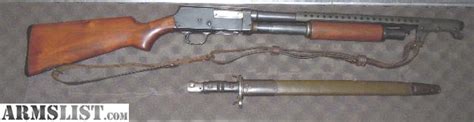 Armslist For Sale Ww2 Stevens 520 30 Trench Shotgun W Bayonet
