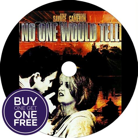 No One Would Tell 1996 Drama Crime Dvd Ebay