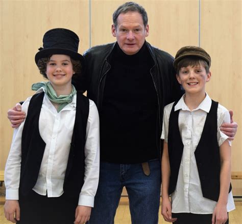 The problem with oliver is that he isn't really very. Special guest drops in to wish 'Oliver!' cast well