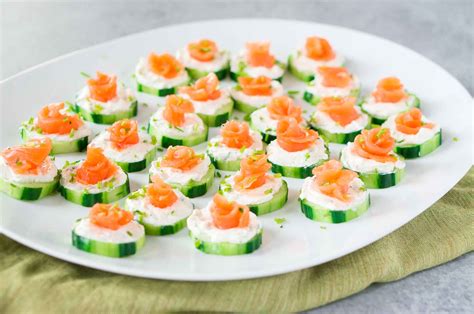 Smoked Salmon Cucumber Bites Easy Appetizer Delicious Meets Healthy