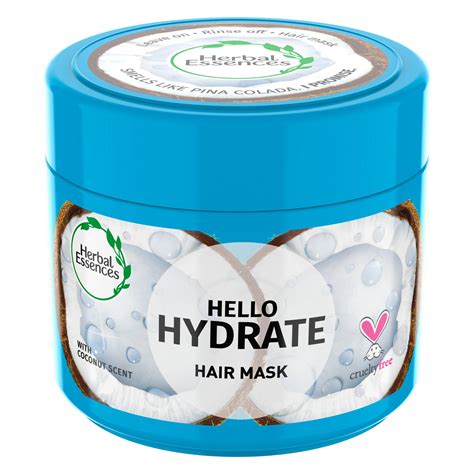 Herbal Essences Hello Hydrate Deep Conditioning Hair Mask Coconut Extract For Dry Hair