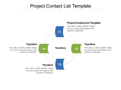 Project Contact List Template Ppt Powerpoint Presentation Model