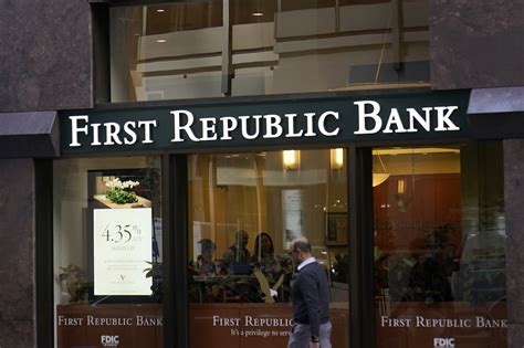 Fdic ‘would Prefer To Sell First Republic Bank In Its Entirety Former