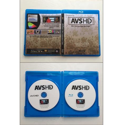 Avs Hd 709 Blu Ray Disc Calibration Patternscalibrationcalibration Discs
