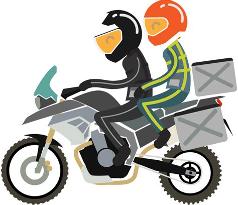 Motorcycle Clipart Couple Motorcycle Couple Transparent Free For
