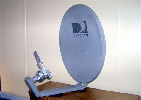 Directv is a satellite based tv service provided in united states. Repurposed Satellite Dish Antenna Captures Wi-Fi and Cell Phone Signals | Satellite dish ...